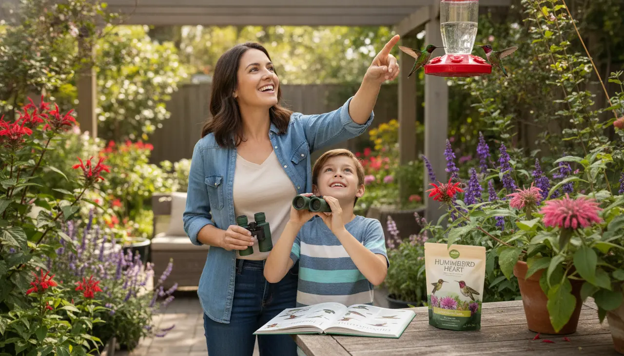 Identifying Common Backyard Hummingbirds: A Simple Guide for Busy Families visual summary