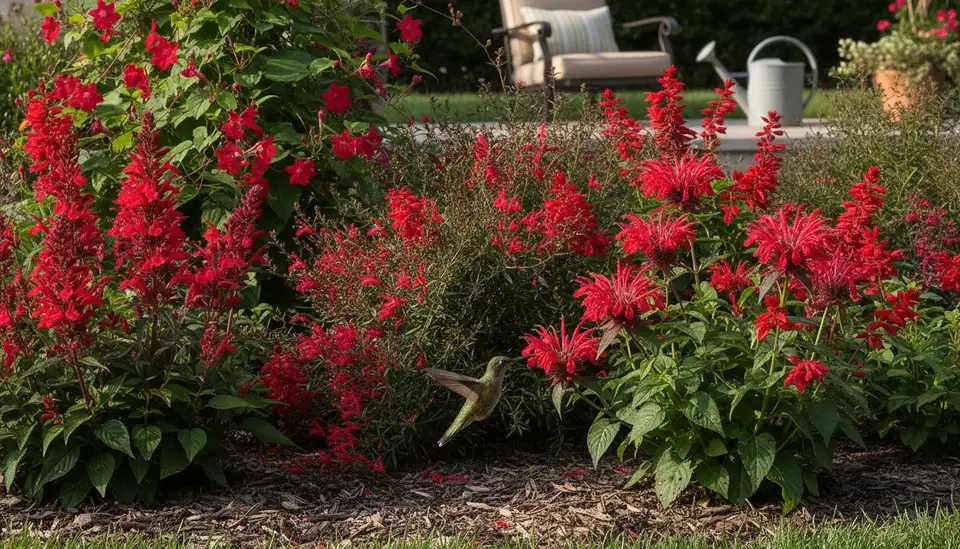 Top 5 Red Flowers for a Hummingbird Garden: Low-Maintenance Plants for Busy Homeowners visual summary