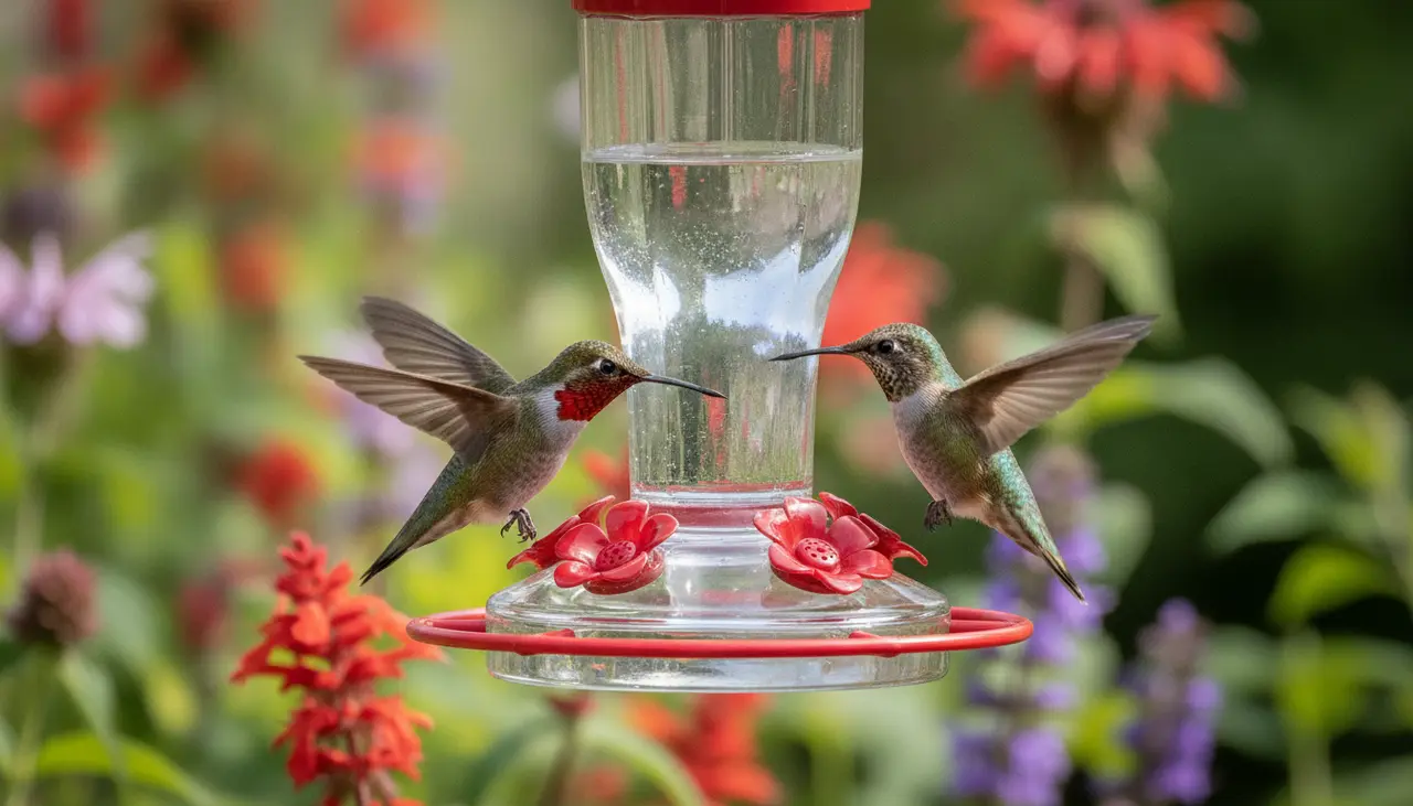 Why Hummingbirds Fight: Managing Feeder Aggression visual summary